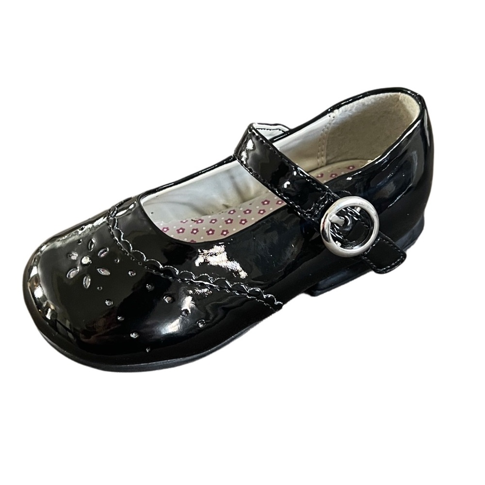Stride Rite Camilla Black Patent Mary Jane Sz 6